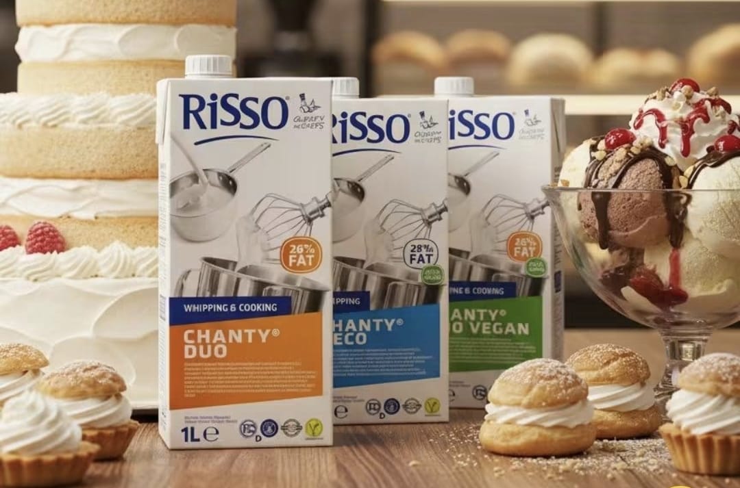 Risso Chanty professional whipping cream supplier Laos