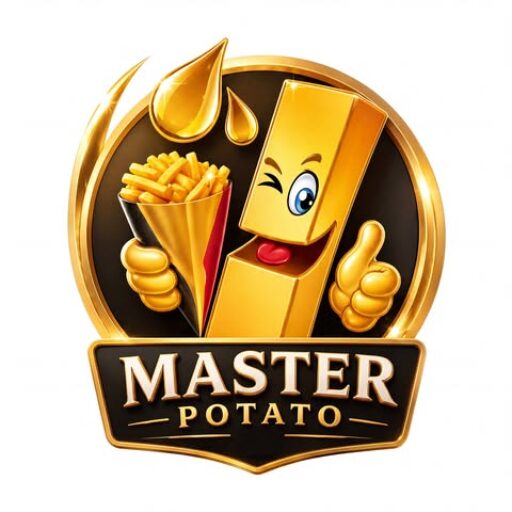 Master Potato black and gold logo