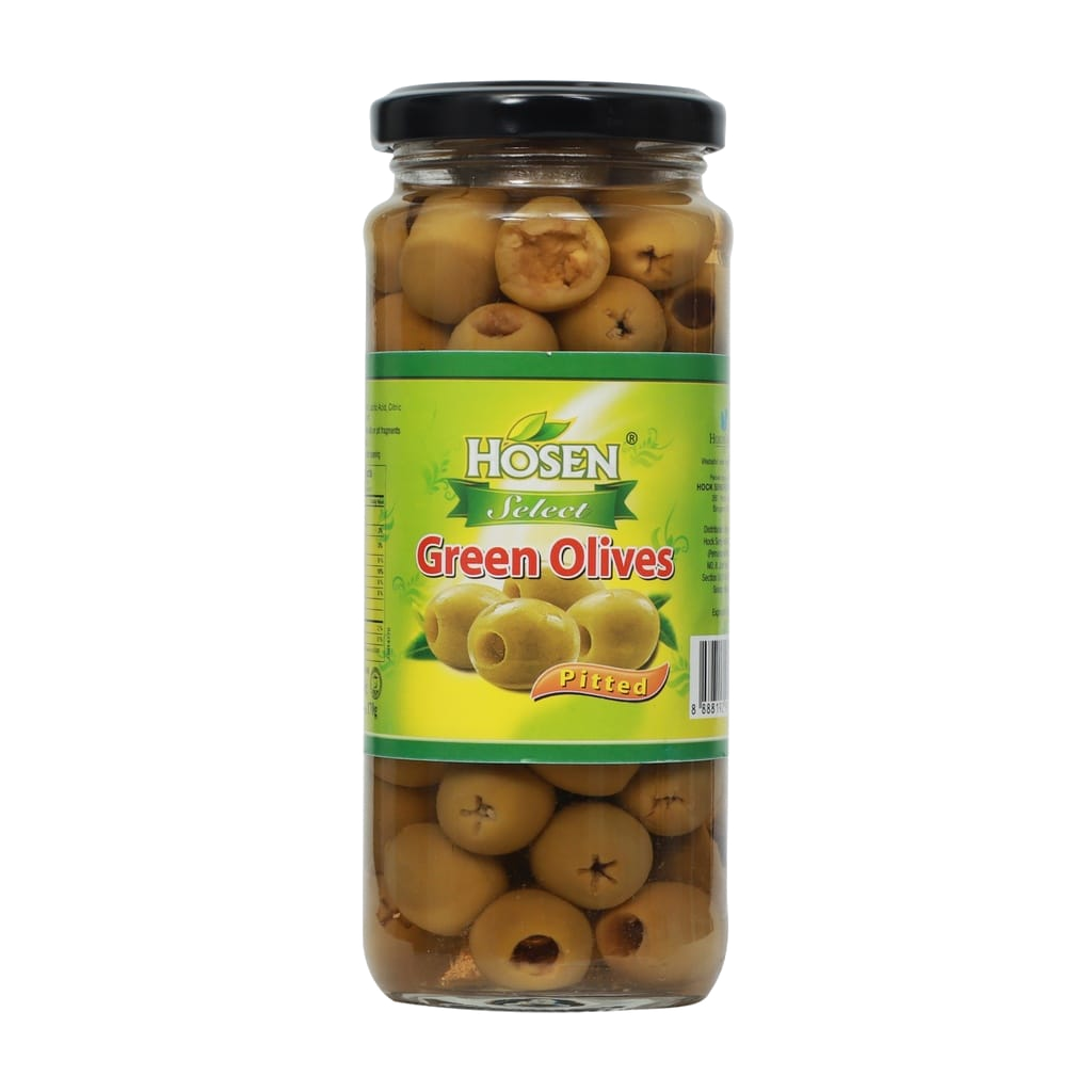 Green Olives — Pitted — Hosen professional food product Laos