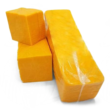Red Cheddar Block — European cheese range professional food product Laos
